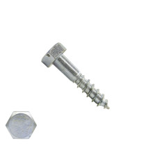 Schlüsselschrauben M8 verzinkt 8x35mm Din571 200 Stück