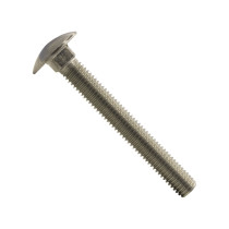 Schlossschrauben  M10 x 60 Edelstahl A2 Din603 50 Stück
