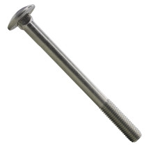 Schlossschrauben  M8 x 160 Edelstahl A2 Din603 50 Stück