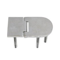 Scharnier mit gewinde Stifte 76x40mm Edelstahl A4 1 Stück