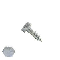 Schlüsselschrauben M5 verzinkt 5x20mm Din571 200 Stück