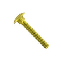 Schlossschrauben  M6 x 40 Messing Din603 25 Stück