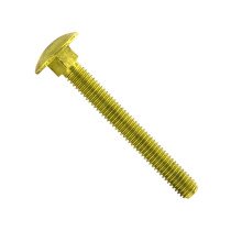 Schlossschrauben  M8 x 70 Messing Din603 25 Stück