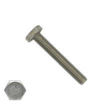Sechskantschrauben M16 x 55mm Edelstahl A2 DIN933 Vollgewinde 25 Stück