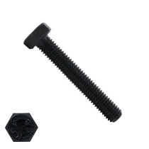 Sechskantschrauben M8 x 60mm blank DIN933 Vollgewinde 200 Stück