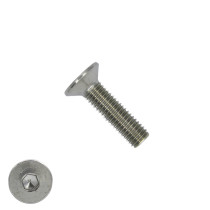 Senkkopfschrauben inbus  M8 x 30mm Edelstahl A2 DIN7991 50 Stück