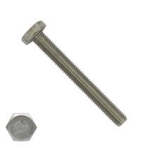 Sechskantschrauben M16 x 60mm Edelstahl A2 DIN933 Vollgewinde 25 Stück