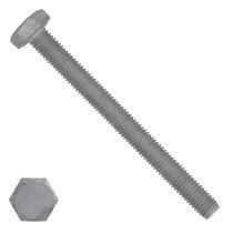 Sechskantschrauben M16 x 80mm feuerverzinkt DIN933 Vollgewinde 25 Stück