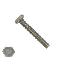Sechskantschrauben M6 x 50mm Edelstahl A2 DIN933 Vollgewinde 100 Stück