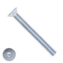 Senkkopfschrauben inbus  M12 x 60mm verzinkt DIN7991 25 Stück