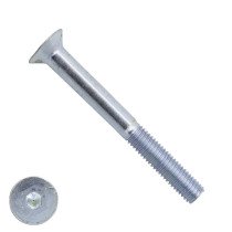 Senkkopfschrauben inbus  M12 x 70mm verzinkt DIN7991 25 Stück