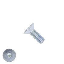 Senkkopfschrauben inbus  M4 x 10mm verzinkt DIN7991 100 Stück
