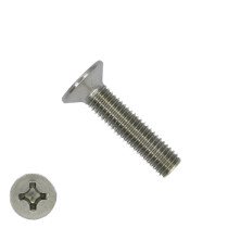 Senkschrauben mit Kreuzschlitz M5 x 25mm DIN965 Edelstahl A2 philips 200 Stück