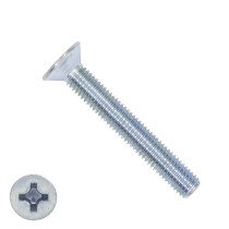 Senkschrauben mit Kreuzschlitz M6 x 40mm DIN965 verzinkt philips 200 Stück