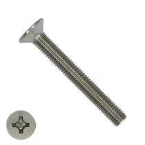 Senkschrauben mit Kreuzschlitz M6 x 70mm DIN965 Edelstahl A2 philips 200 Stück