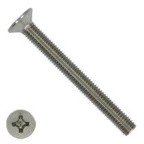 Senkschrauben mit Kreuzschlitz M6 x 90mm DIN965 Edelstahl A2 philips 100 Stück