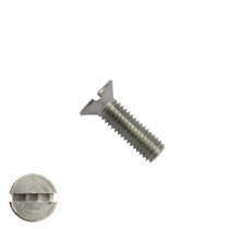 Senkschrauben mit Schlitz M5 x 16mm DIN963 Edelstahl A2  200 Stück