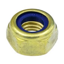 Sicherungsmuttern  M6 DIN985 messing 25 Stück