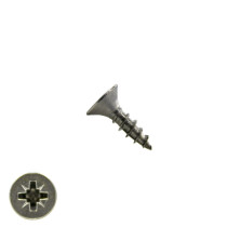 Spanplattenschrauben 3x12mm Edelstahl A2 Senkkopf POZI-1 500 Stück