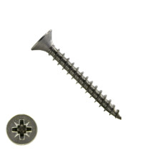 Spanplattenschrauben 3x40mm Edelstahl A2 Senkkopf POZI-1 200 Stück