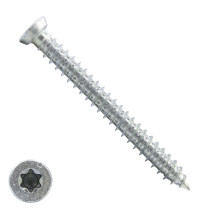 Spax-RA Rahmenschrauben 7,5x80mm verzinkt Senkkopf TORX 100 Stück