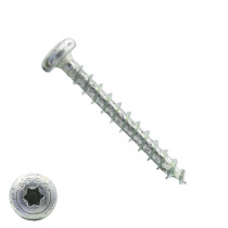 Spax Spanplattenschrauben 4x35mm verzinkt Linsenkopf TORX 200 Stück