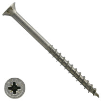 Spax Spanplattenschrauben 5x100mm Teilgewinde Edelstahl A2 Senkkopf POZI 100 Stück