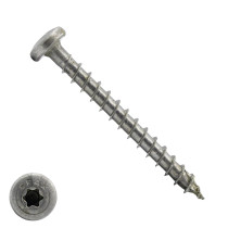 Spax Spanplattenschrauben 5x50mm Edelstahl A2 Linsenkopf TORX 200 Stück