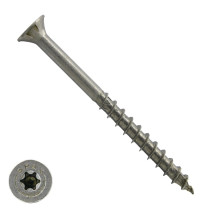 Spax Spanplattenschrauben 5x80mm Teilgewinde Edelstahl A2 Senkkopf TORX 100 Stück