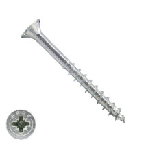 Spax Spanplattenschrauben 6x60mm Teilgewinde verzinkt Senkkopf POZI 100 Stück