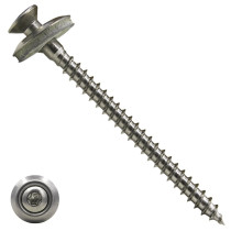 Spenglerschrauben 4,5x100mm Edelstahl A2 Liseko TORX-20 100 Stück