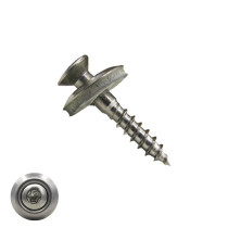Spenglerschrauben 4,5x25mm Edelstahl A2 Liseko TORX-20 200 Stück