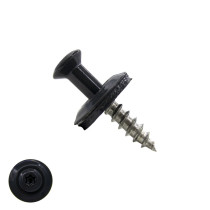 Spenglerschrauben 4,5x25mm Edelstahl A2 RAL7016 Anthrazitgrau  TORX-20 200 Stück