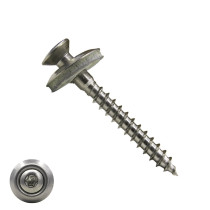 Spenglerschrauben 4,5x40mm Edelstahl A2 Liseko TORX-20 200 Stück