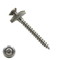Spenglerschrauben 4,5x65mm Edelstahl A2 Liseko TORX-20 200 Stück
