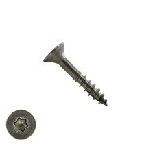 Spanplattenschrauben 3,5x30/18mm Edelstahl A2 Senkkopf TORX-10 500 Stück