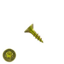 Spanplattenschrauben 3x12mm gelb verzinkt Senkkopf TORX-10 200 Stück
