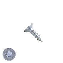 Spanplattenschrauben 4x12mm verzinkt Senkkopf TORX-20 200 Stück