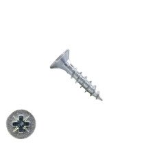 Spanplattenschrauben 4x16mm verzinkt Senkkopf POZI-2 200 Stück
