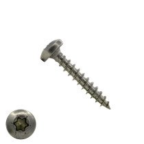 Spanplattenschrauben 4x30mm Edelstahl A2 Linsenkopf TORX 500 Stück