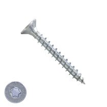 Spanplattenschrauben 4x40mm verzinkt Senkkopf TORX-20 1000 Stück