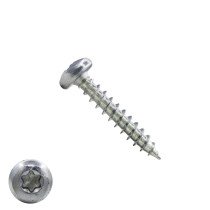 Spanplattenschrauben 5x25mm verzinkt Linsenkopf TORX-25 200 Stück