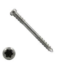 Spax-D Terrassenschrauben 5x60mm Edelstahl A2 Zylinderkop TORX 100 Stück