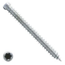 Spax-RA Rahmenschrauben 7,5x100mm verzinkt Zylinderkop TORX 100 Stück