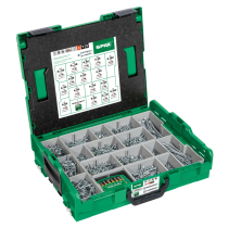 Spax L-BOXX Senkkopf T-STAR plus Wirox Sortimentskoffer 2446-teilig TORX