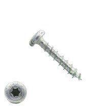 Spax Spanplattenschrauben 4x30mm verzinkt Linsenkopf TORX 200 Stück