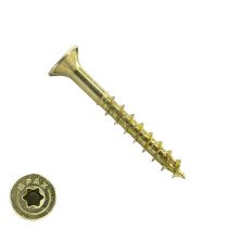 Spax Spanplattenschrauben 4x45mm Teilgewinde gelb verzinkt Senkkopf TORX 200 Stück
