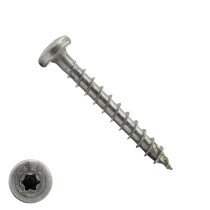 Spax Spanplattenschrauben 5x40mm Edelstahl A2 Linsenkopf TORX 200 Stück