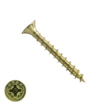 Spax Spanplattenschrauben 5x40mm gelb verzinkt Senkkopf POZI 200 Stück