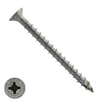 Spax Spanplattenschrauben 5x80mm Edelstahl A2 Senkkopf POZI 100 Stück